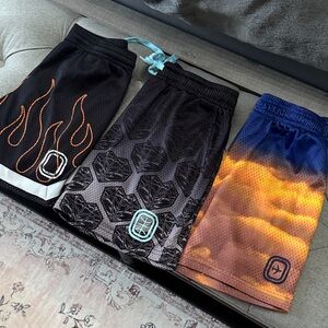 Overtime Shorts Youth Boy Size XL (all 3 pairs). Really nice quality!